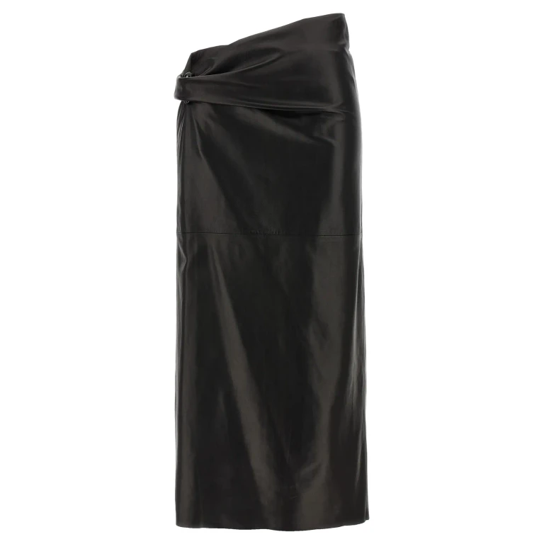 Alberta Ferretti Plongé Nappa Skirt