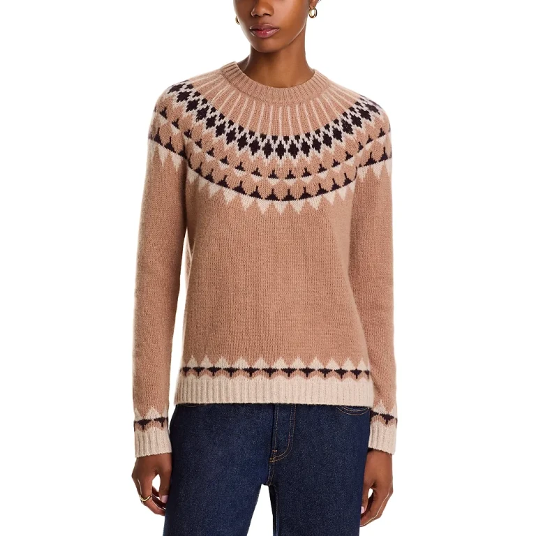 Fairisle Crewneck Sweater - Exclusive