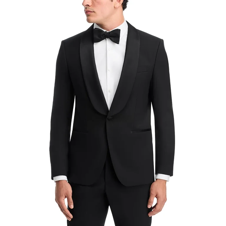 Boss H-Huge Shawl Collar Slim Fit Tuxedo Jacket