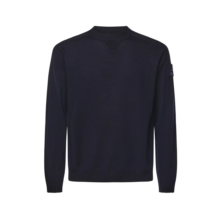 Premiata Sweaters Black Merino Wool - Men