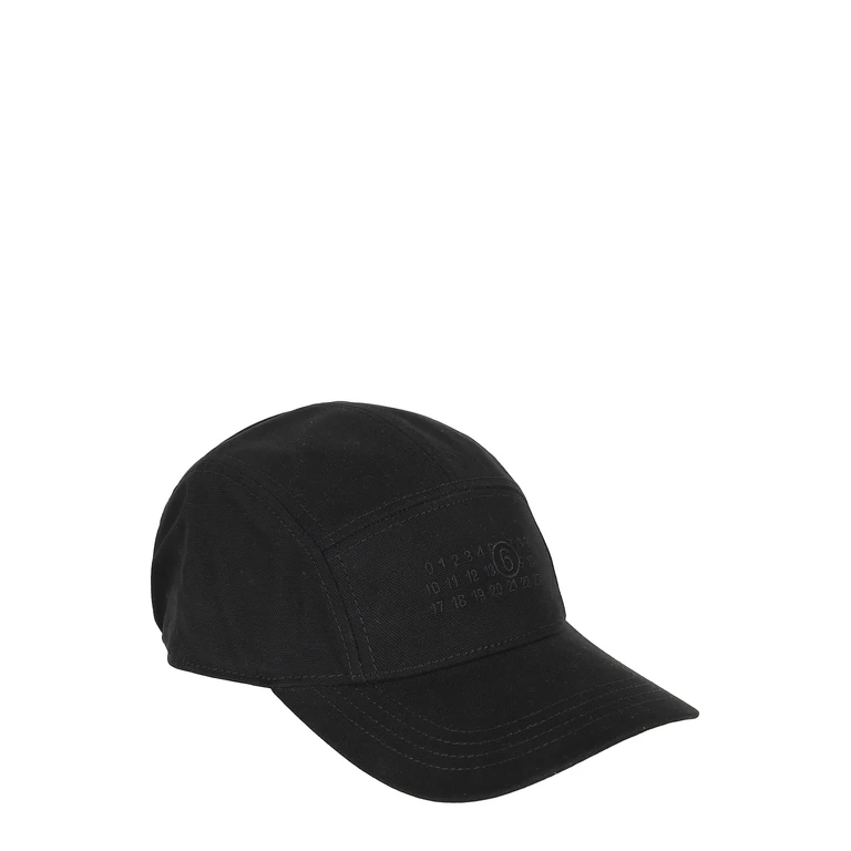 MM6 Maison Margiela Cappello Black Cotone - Men
