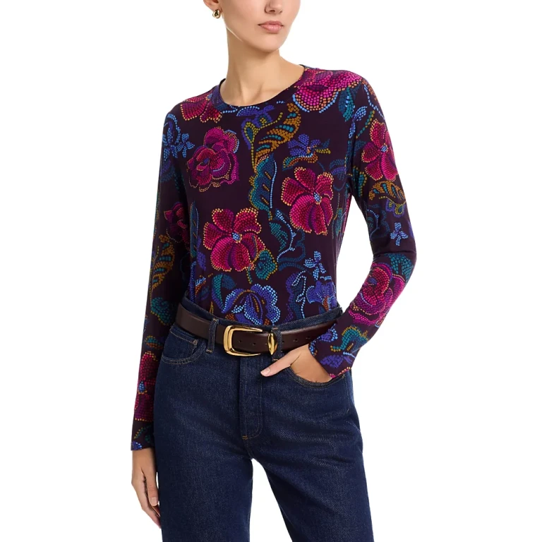 Johnny Was The Janie Favorite Long Sleeve Crewneck Tee