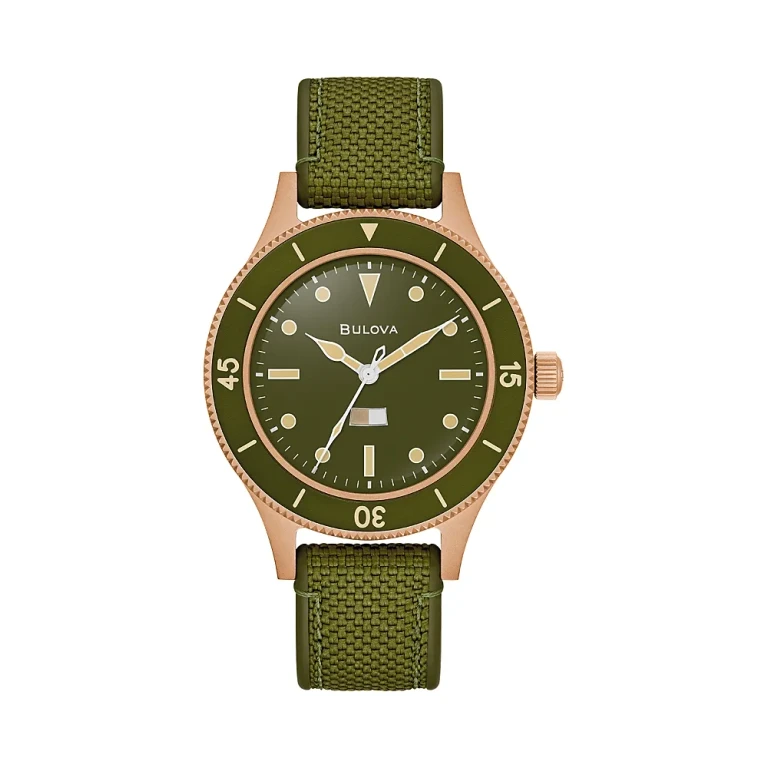 Bulova Mil-Ships Bronze Watch, 41mm