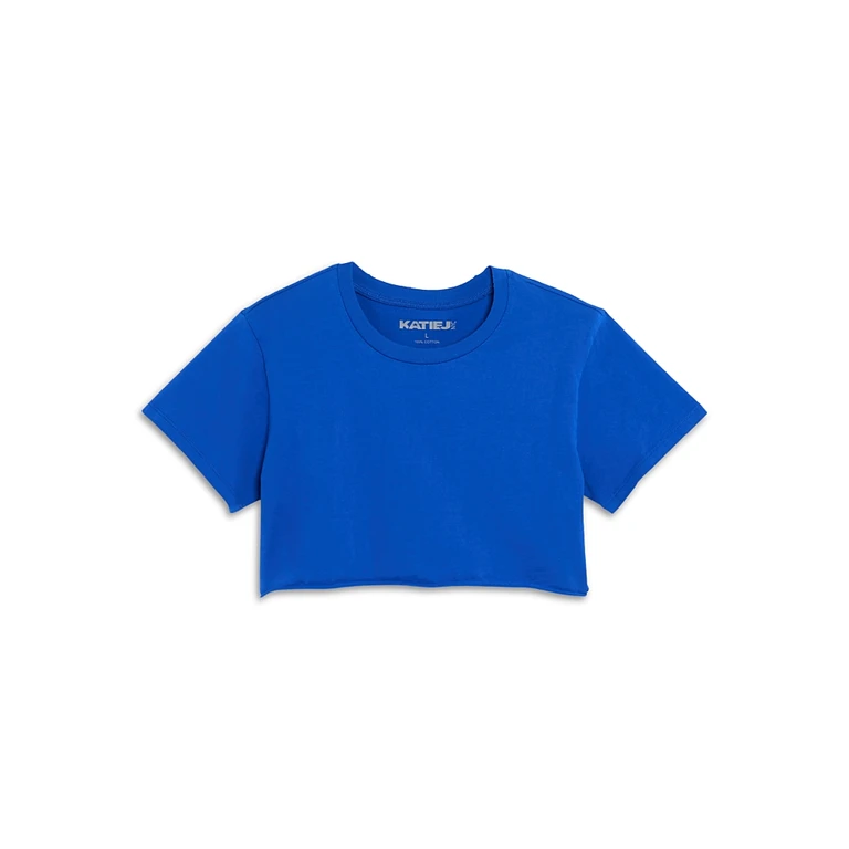 KatieJnyc Girls' Tristan Cropped Tee - Big Kid