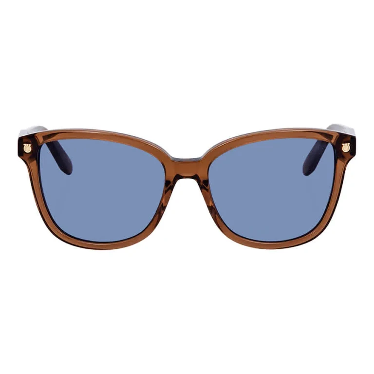 Ferragamo Blue Square Sunglasses SF815S 210 56