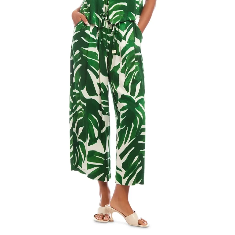 Fifteen Twenty Etta Cropped Pants