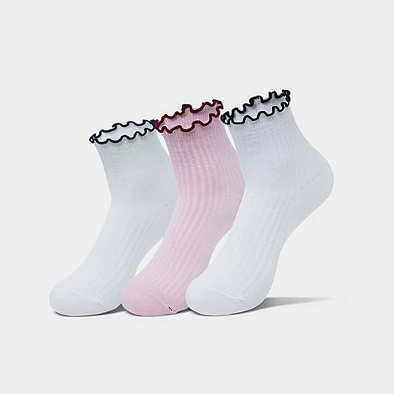 Calcetines tobilleros con volantes (paquete de 2 pares)