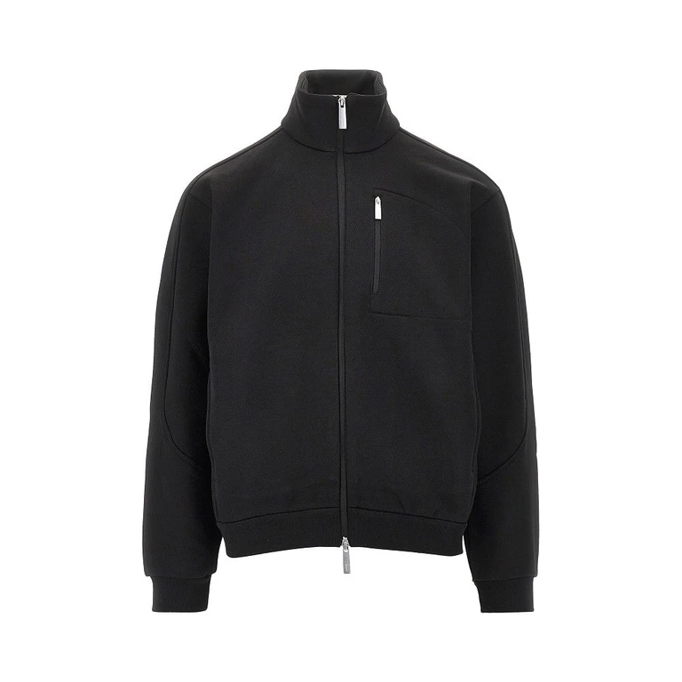 HERNO LAMINAR Laminar full-zip cotton sweatshirt Man S