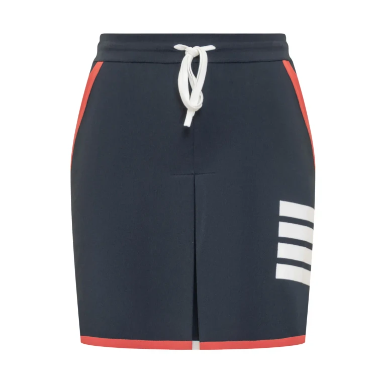 Jupe mini à plis plats Thom Browne