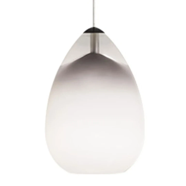 Satin Nickel One Light Pendant from the Alina Collection