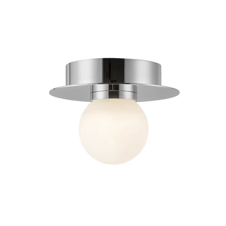 Chrome LED Flush Mount from the Elixir Collection