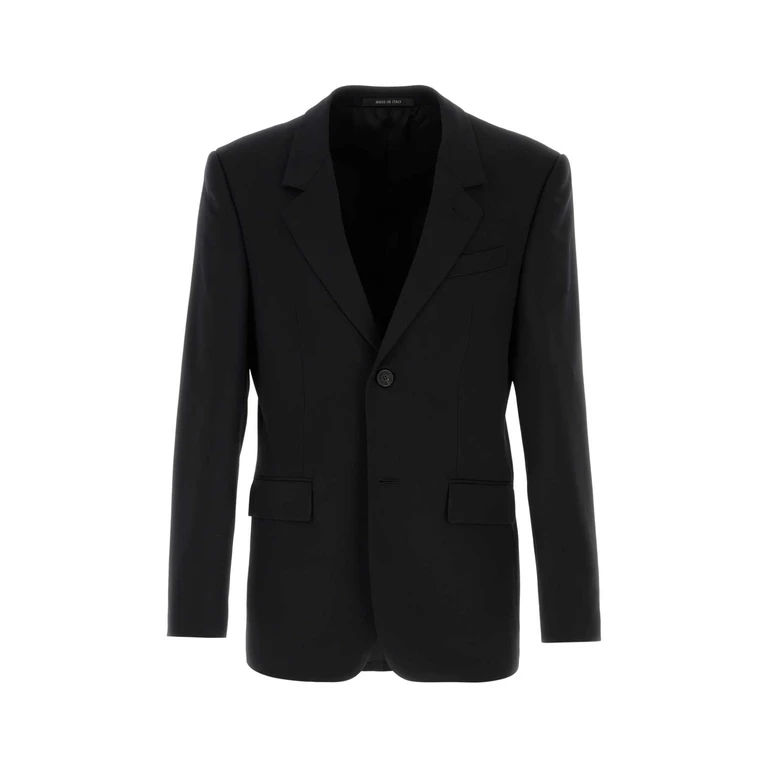 Balenciaga 850759tpt07 1038 New Black Exterior: Wool Lining: Cupro Giacche E Gilet
