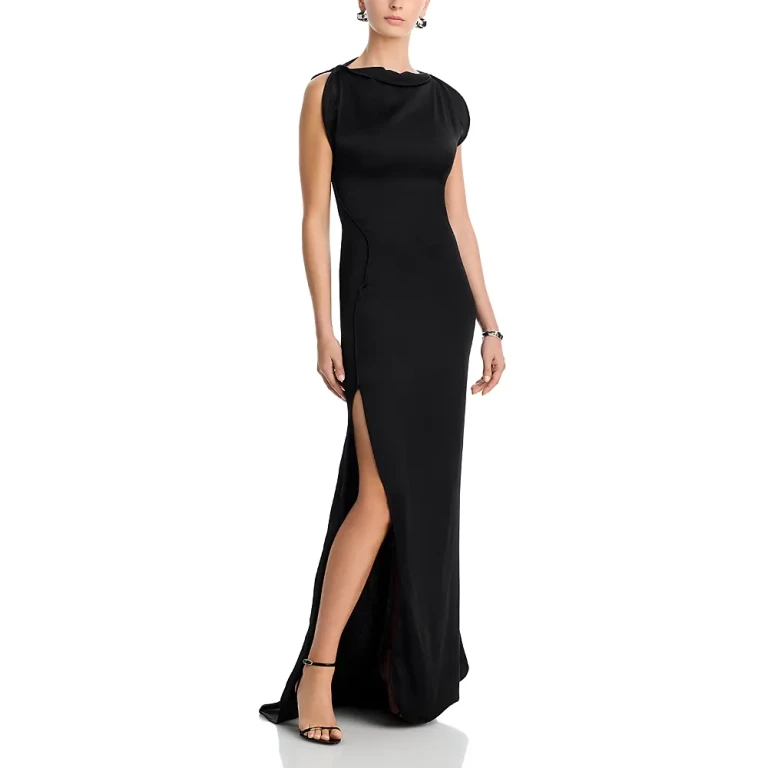Victoria Beckham Sleeveless Draped Dress