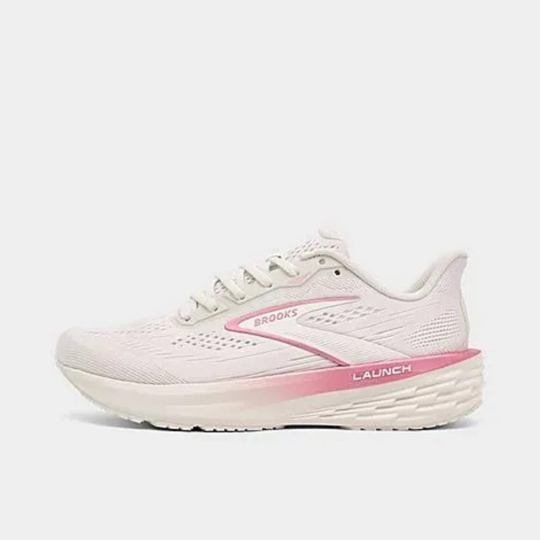 Brooks Women's Launch 12 Running Shoes in Bluewash/Pink Size: 5.5