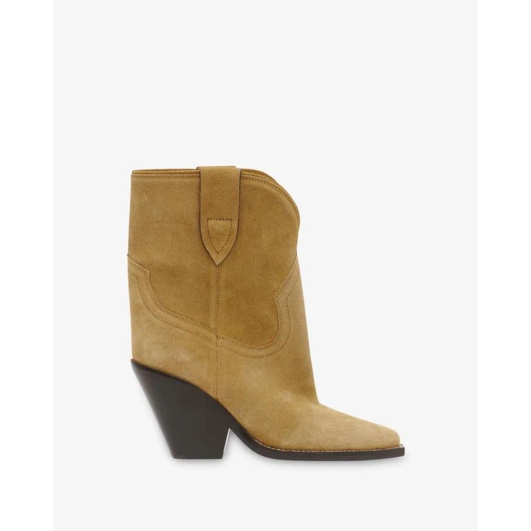 Boots Leyane - Femme - Taupe - Taille 42 - Isabel Marant