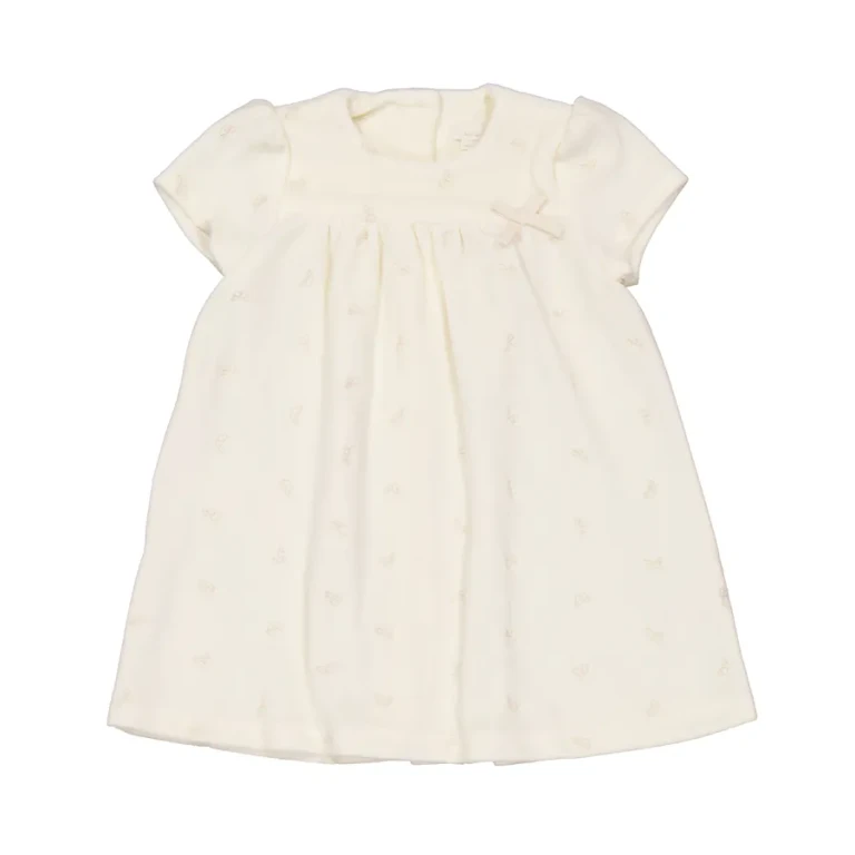 Marie Chantal Toddler Angel Wing Velour Dress