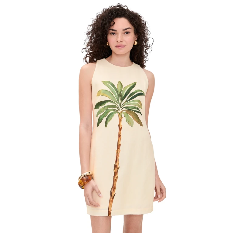 Dress To Tropical Print Mini Dress Tropical Print XL