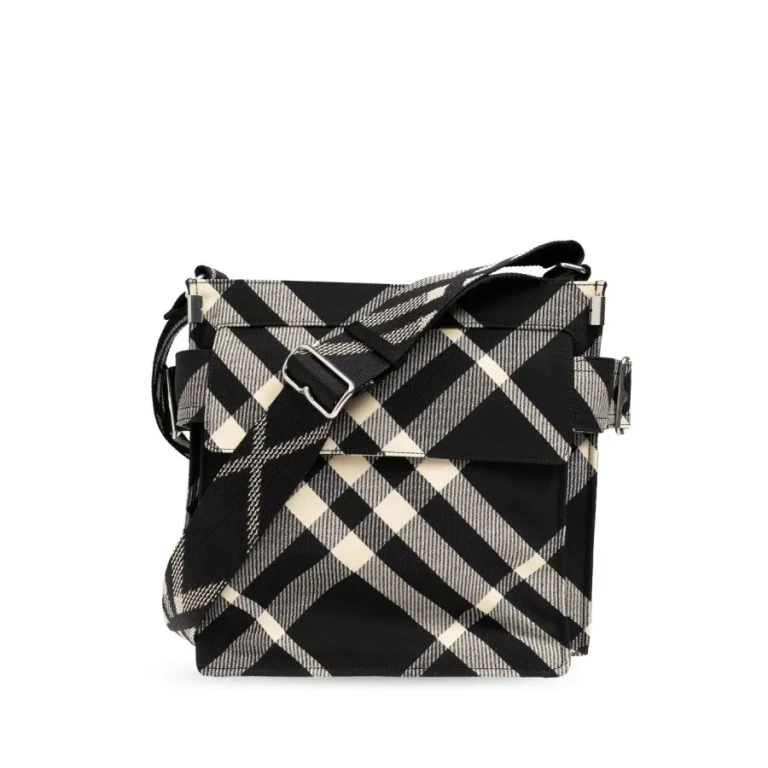 Burberry Checked Trench Shoulder Bag