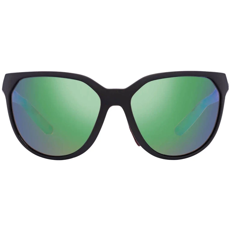 Costa Del Mar Mayfly Green Mirror Polarized Glass Cat Eye Ladies Sunglasses 6S9110 911002 58