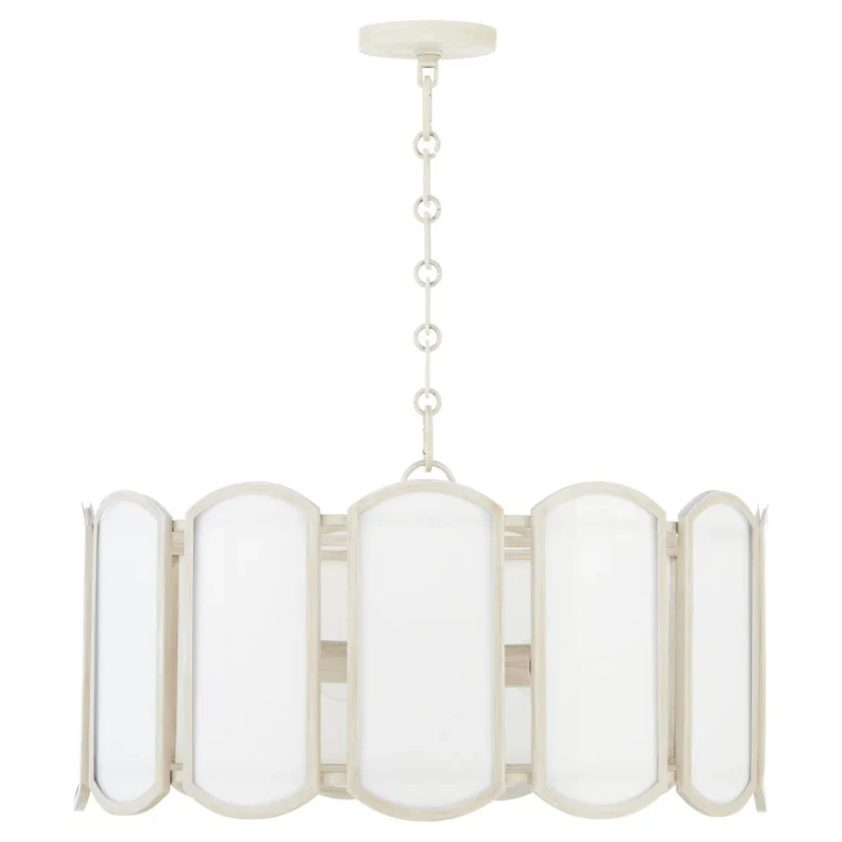 Washed Oak Pendant from the Belleview Collection