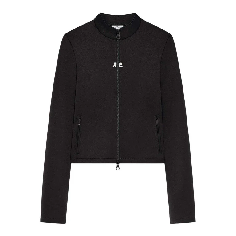 Courreges Crop jacket with zip