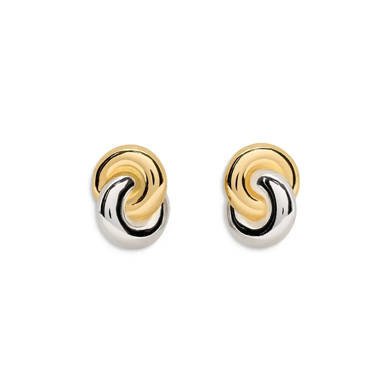 kate spade new york Interlock Polished Stud Earrings