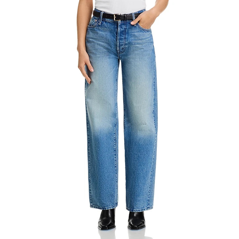 Mother Lil Dodger High Rise Ankle Jeans in Wipeout