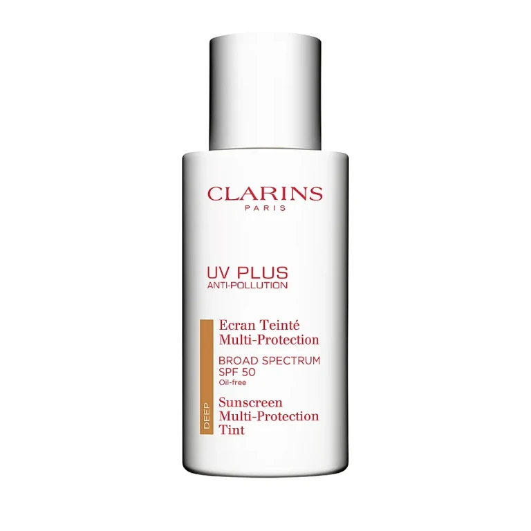 Clarins Uv Plus Anti Pollution Antioxidant Tinted Face Sunscreen Spf 50 1.7 oz.