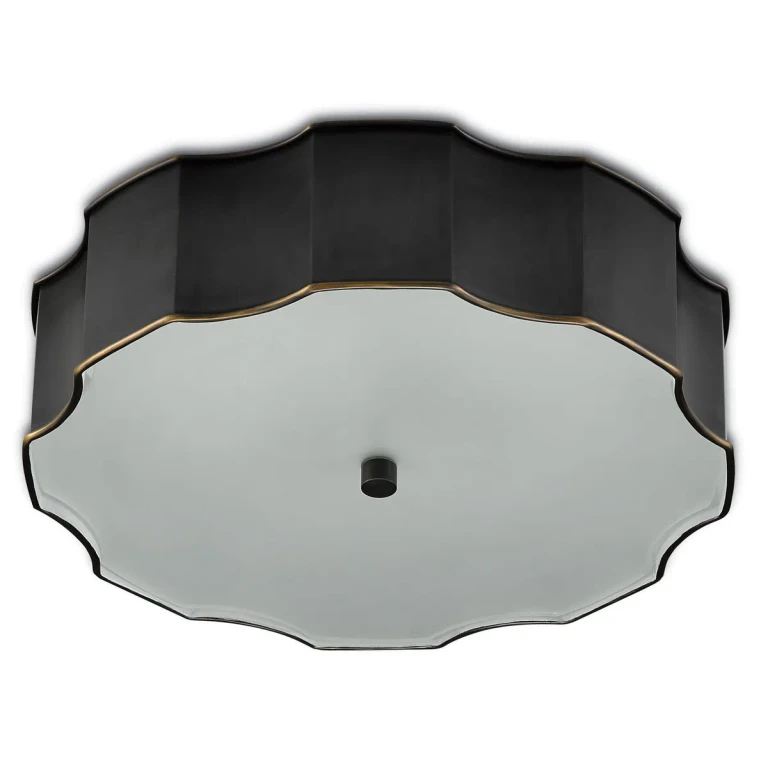 Oil Rubbed Bronze LED Flush Mount from the Wexford Collection