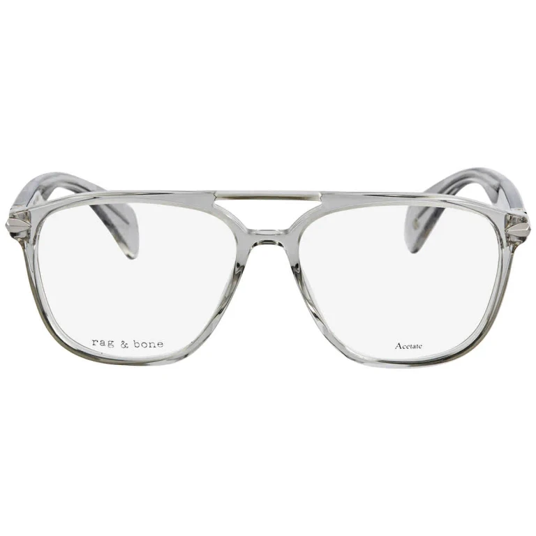 Rag and Bone Demo Pilot Mens Eyeglasses RNB 7012 0KB7 54