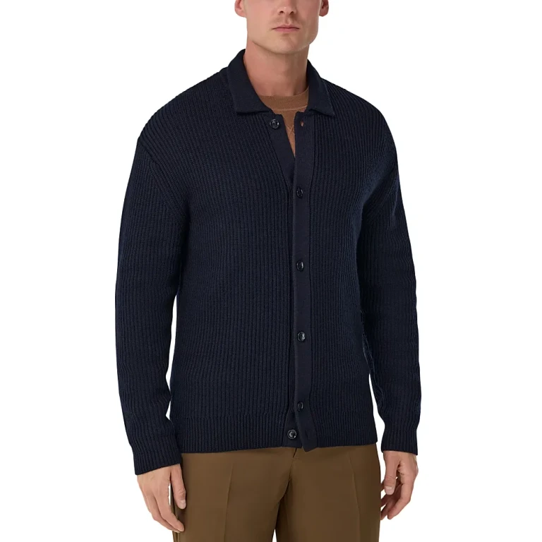 Boggi Milano Men's Merino Wool Shirt