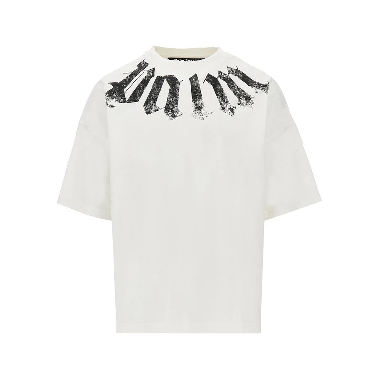 PALM ANGELS Logo print Loose Fit T-shirt Man S