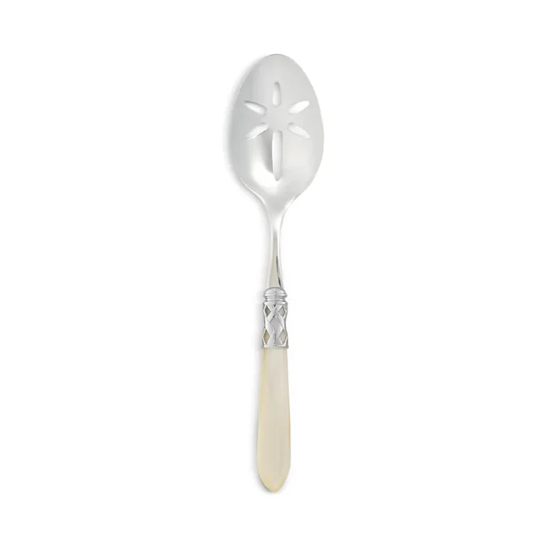 Vietri Aladdin Brilliant Slotted Serving Spoon