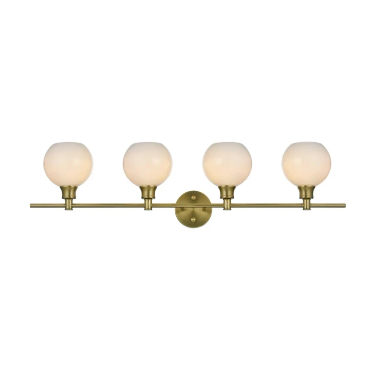 Satin Gold Wall Sconce from the Collier Collection