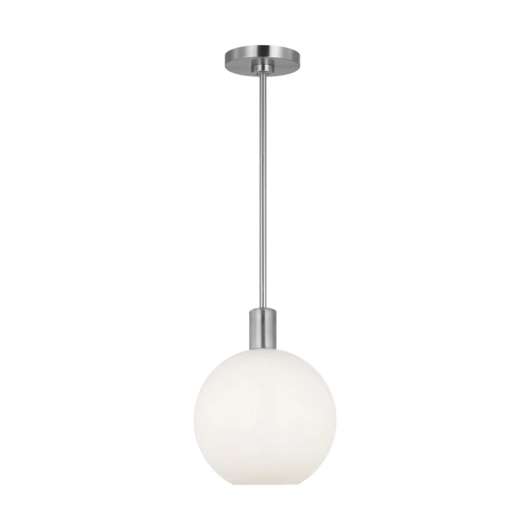 Brushed Nickel Pendant from the Colewood Collection