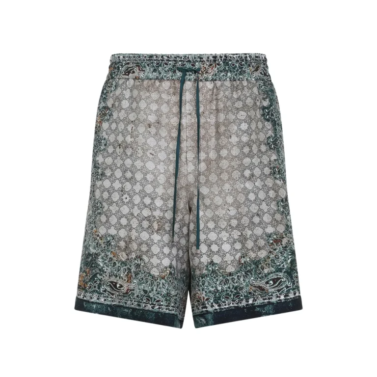 Amiri Printed Bermuda Shorts
