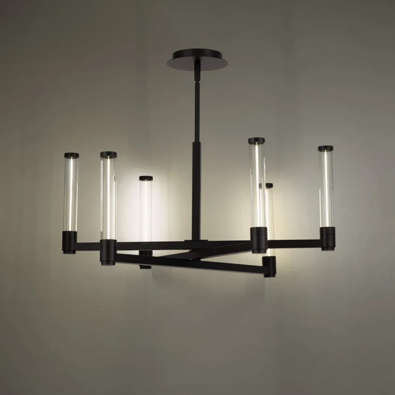 Black LED Pendant from the Jedi Collection