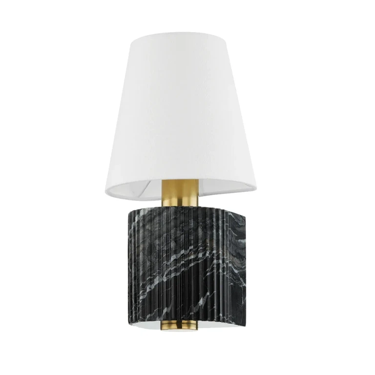 Aden 1-Light Wall Sconce in Vintage Brass