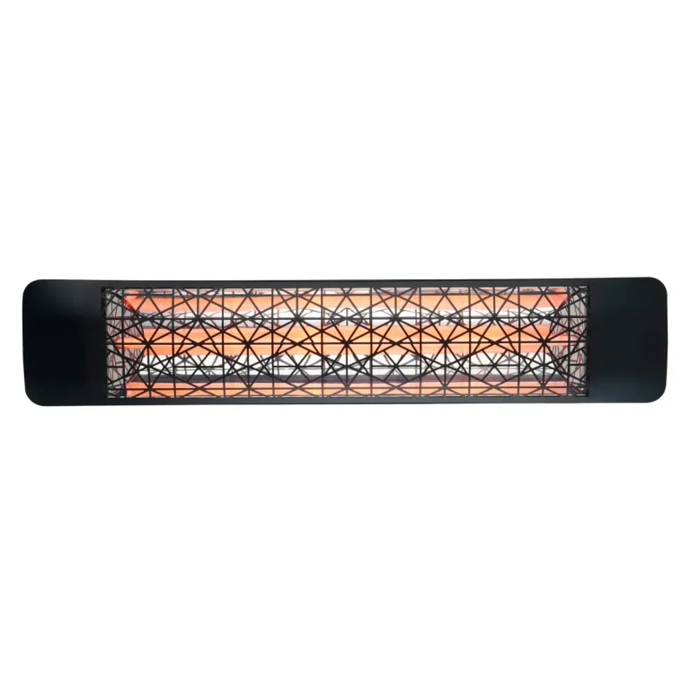 Black Single Element Heater