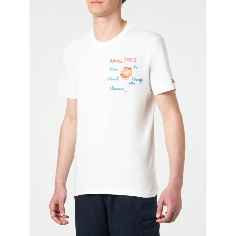 MC2 Saint Barth Aperol Spritz T-shirt Special Edition