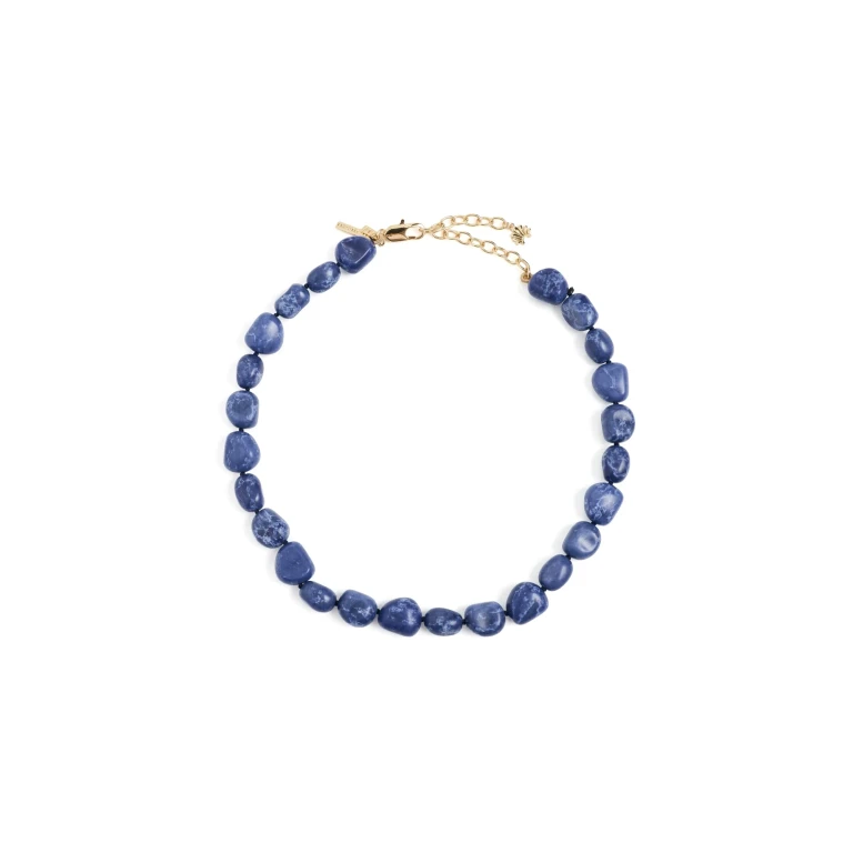 Lele Sadoughi Baroque Collar Necklace Indigo One Size