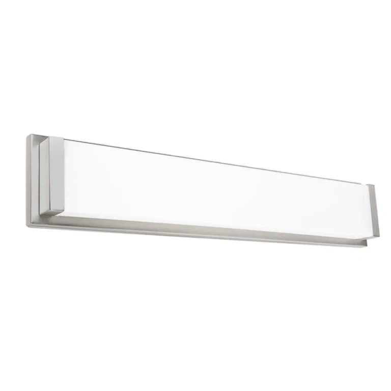 Brushed Nickel LED Bathroom Vanity from the Metro Collection