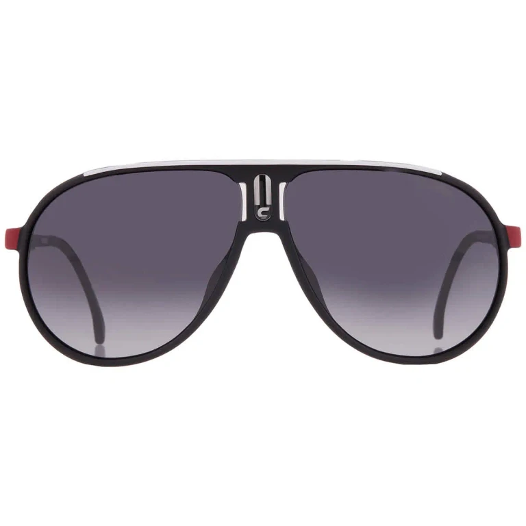 Carrera Dark Grey Shaded Pilot Unisex Sunglasses CHAMPION/N 0OIT/9O 62