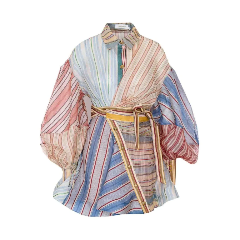 Zimmermann Robe Courte - Multicolore