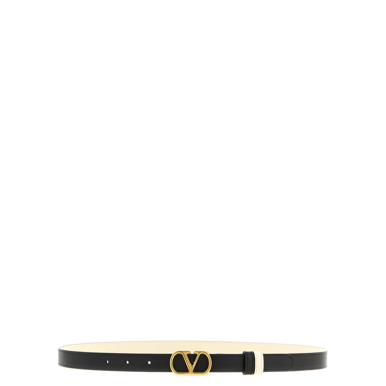 Valentino Garavani reversible belt White/black Calfskin Leather (bos Taurus) - Women