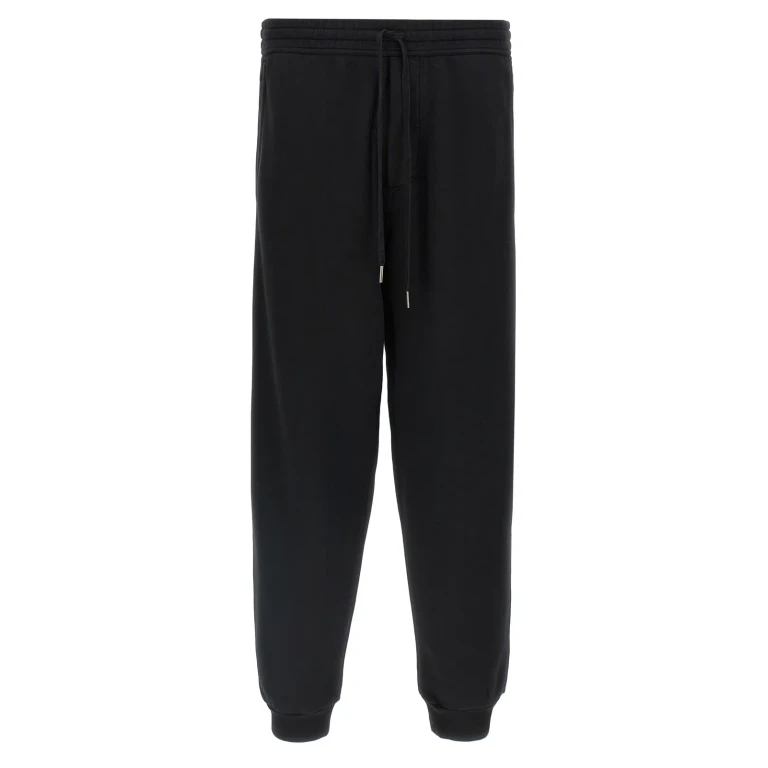 오프화이트 여성용 코튼 조거 팬츠