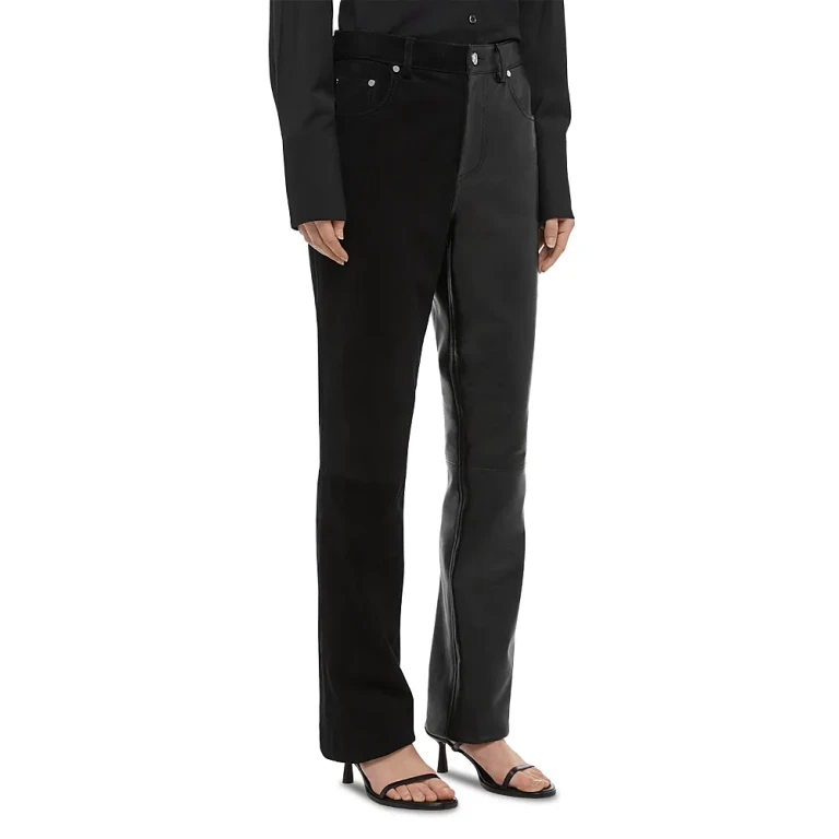 Helmut Lang Bisected Leather Pants