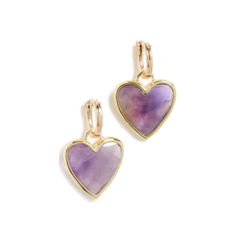 Brinker + Eliza Lovey Huggies Amethyst One Size