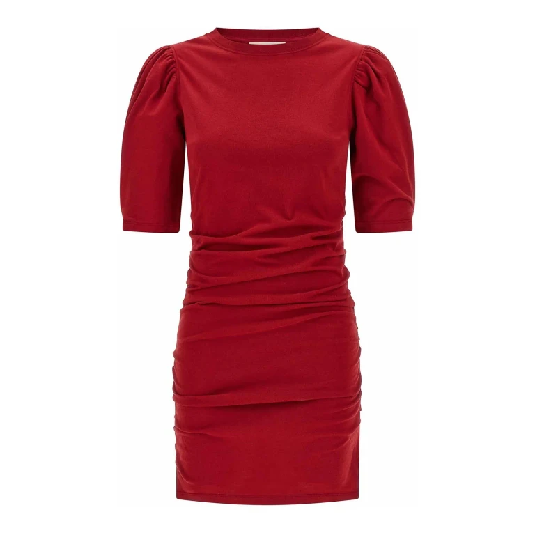 Isabel Marant Robe Au Genou - Rouge