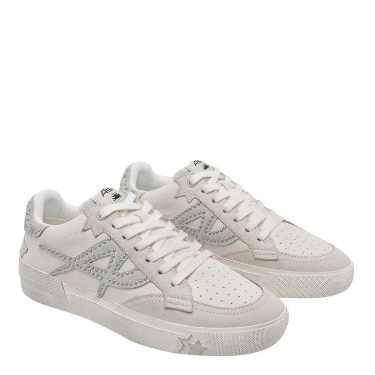 ASH Sneakers White Calf Leather/rubber Sole - Women